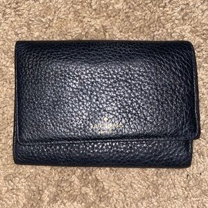 Kate Spade black compact wallet